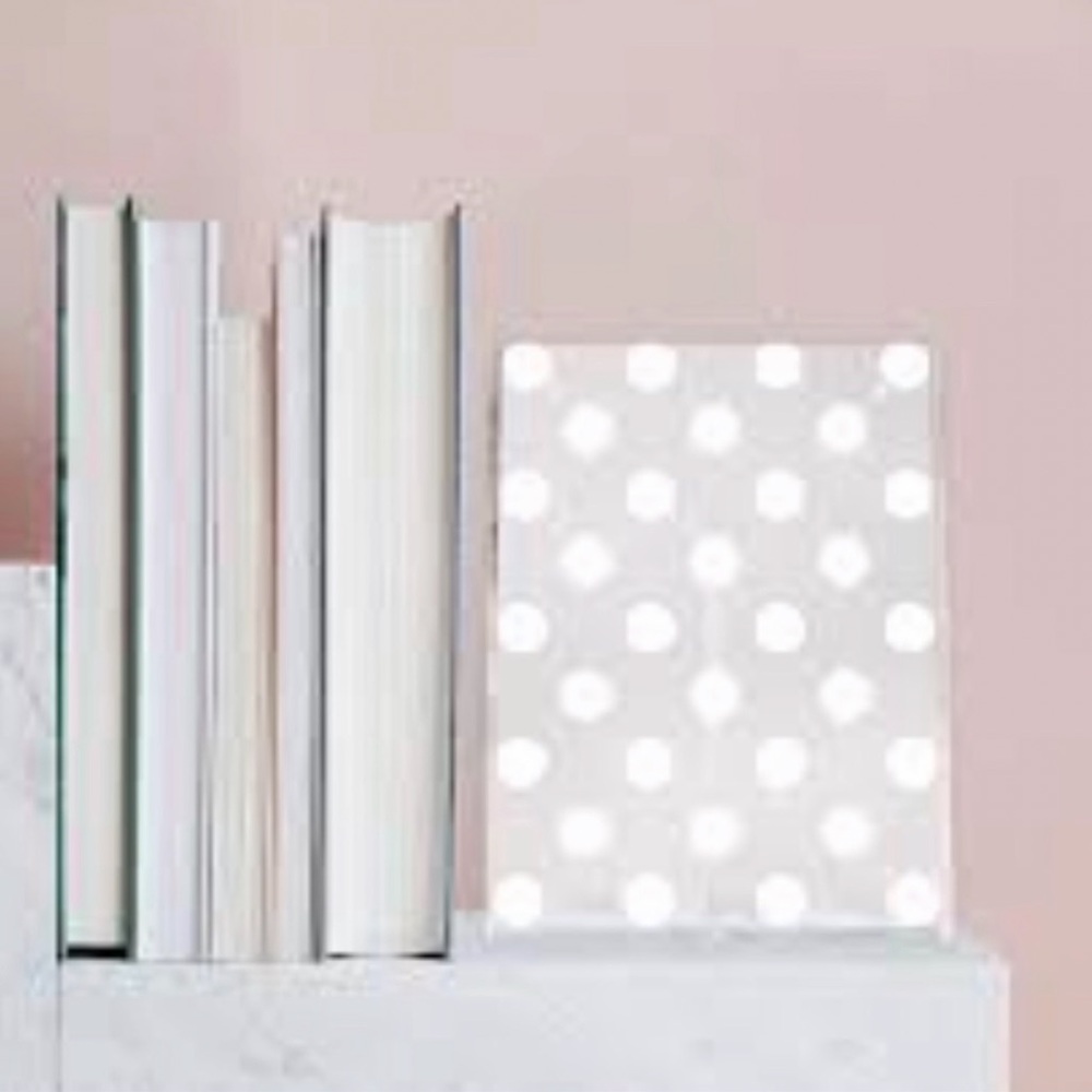 Kate Spade New York Acrylic White Dot Photo Frame